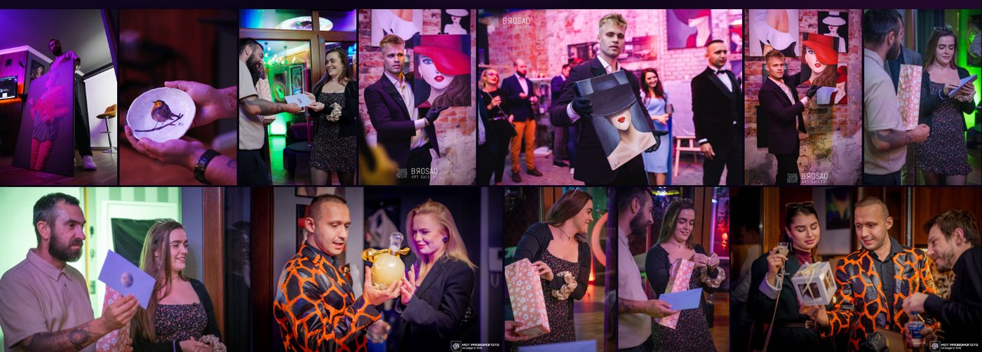 Sekretny Wieczór w Secret Art Gallery: goście, sztuka, rozmowy